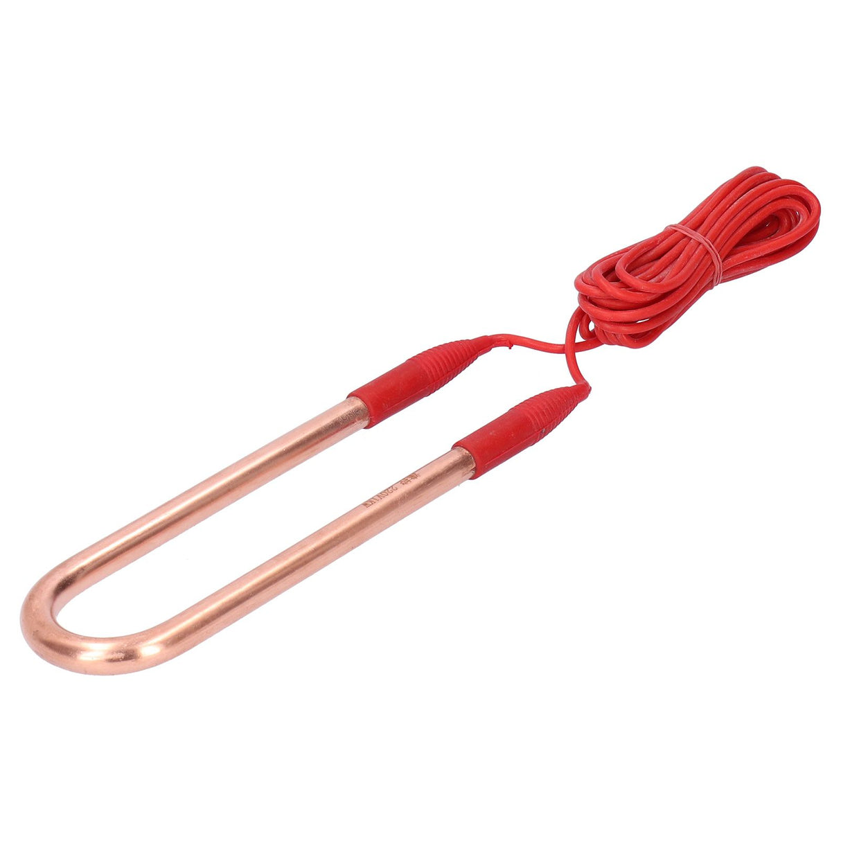 220V Brass Electric Heating Tube AntiExplosion UShape Heating Pipe Heater with 45.3in Cable(1KW 23 x 6.5 x 1cm/9.1 x 2.6 x 0.4in )