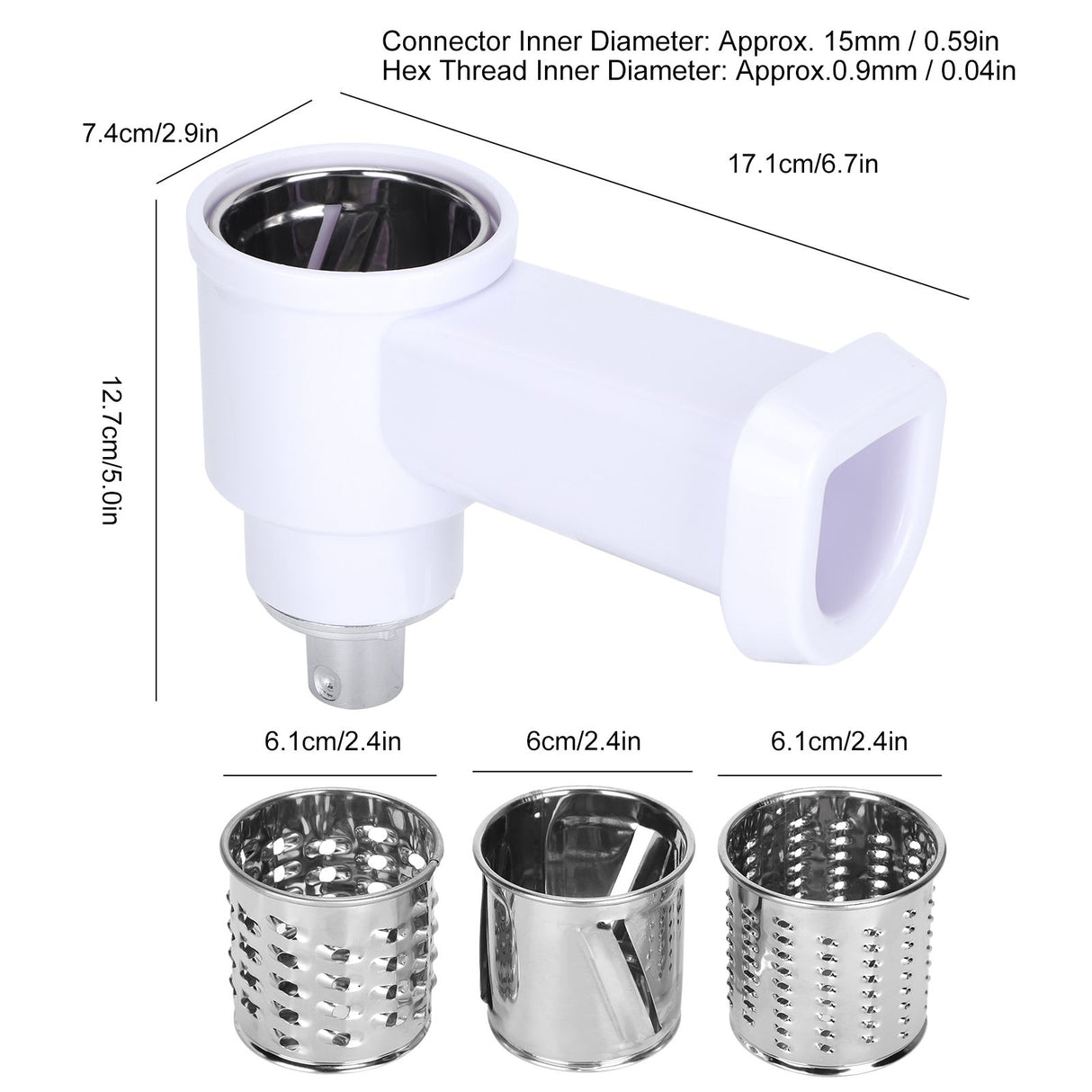 Meat Grinder Vegetable Cutter Accessories Stainless Steel Blade Food Chopper Mixer Parts
