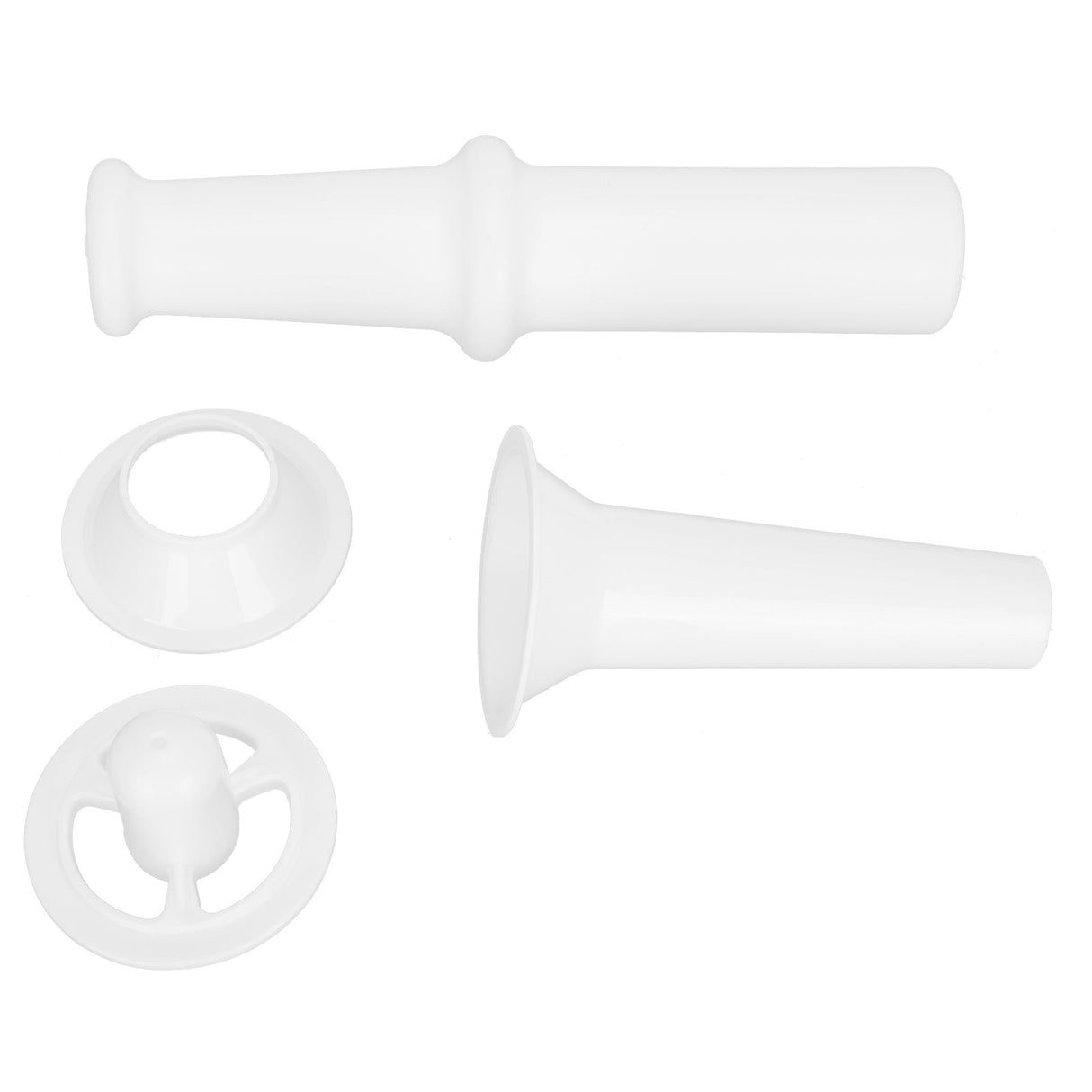Food Pusher Sausage Filling Nozzle Kubbe Attachment for 7# Meat Grinder Universal