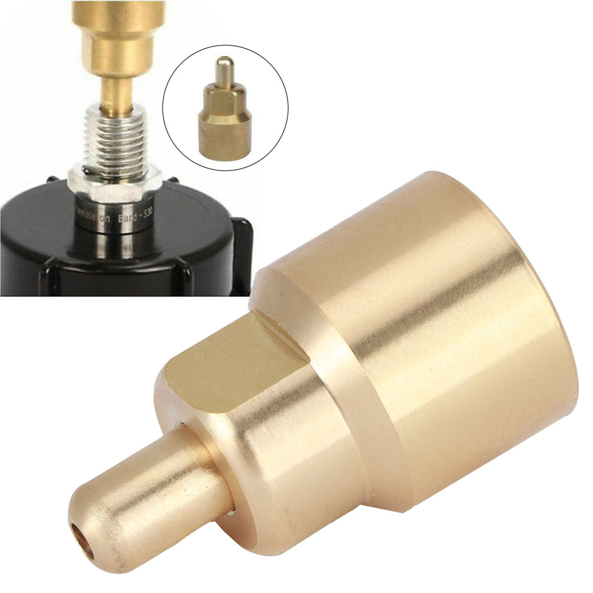 Soda Beer Machine Joint Connector Brass Adapter TR21‑4 Homebrew Accessory Fittings
