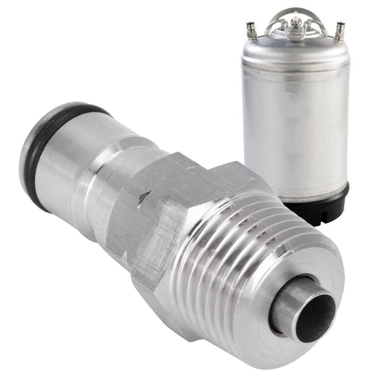 19/32‑18 Ball Lock Post with 1/2in NPT Male Thread Gas Ball Lock Keg Post Adapter for Corny Keg