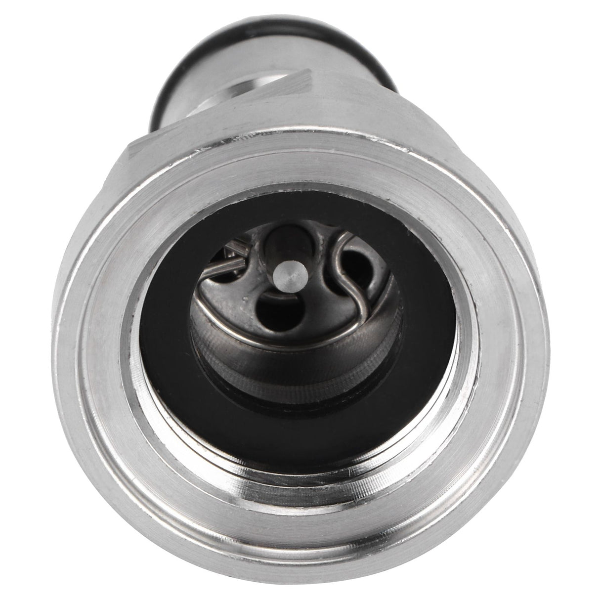 1/2in Liquid Ball Lock Stainless Steel Keg Coupler Adapter Beer Barrel Brewing Accessory