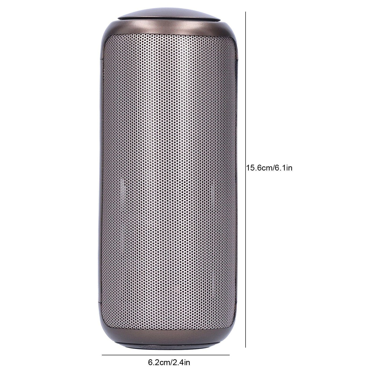 Air Purifier Portable 2Speed Negative Ion Air Cleaner StartStop with Car USB Powered(Gold )