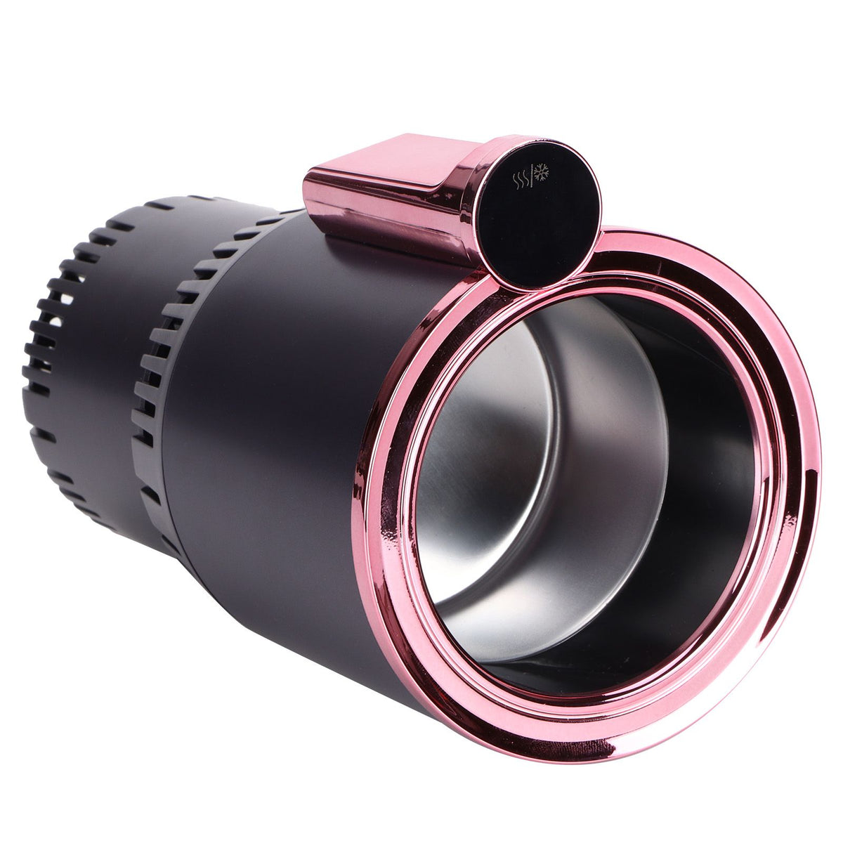 12V Car Cup Cooler Warmer Portable Car Heating Cooling Cup Holder for Home Travel UseRose Gold