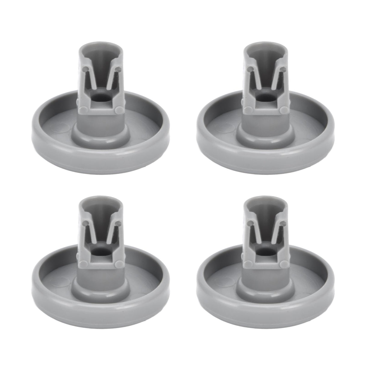 4PCS 40mm Dishwasher Wheel Replacement PP Dishwasher Lower Rack Wheel for AEG Favorit