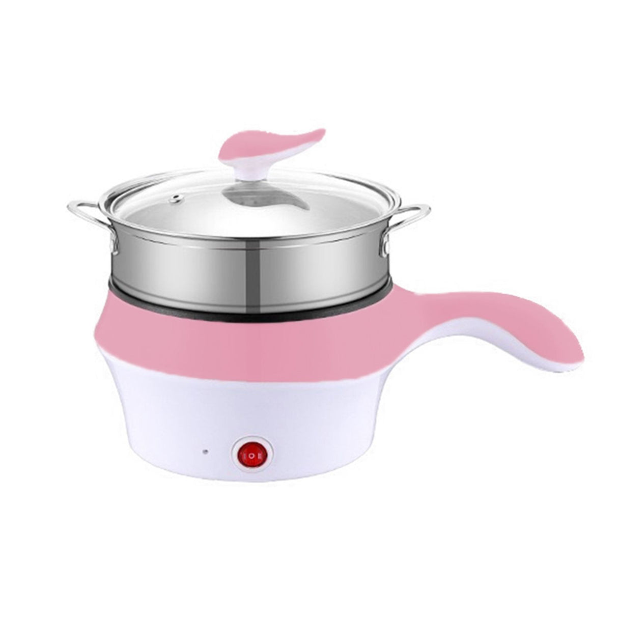 Electric Cooker Multifunctional Two Speed Portable Mini Electric Frying Pan Wok Rice Cooker for Student Dormitory (AU 220V)