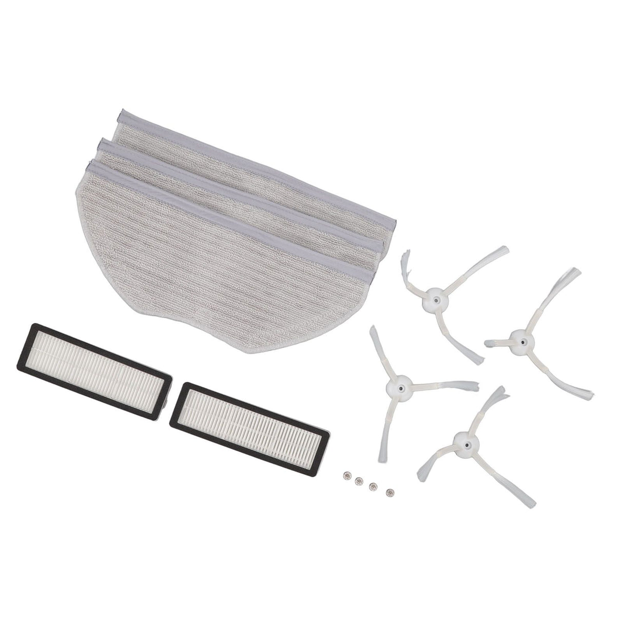 Sweeper Side Brush Filter Mopping Cloths Set Anti Winding Robot Vacuum Cleaner Replacement Accessories for Mijia STFCR01SZ