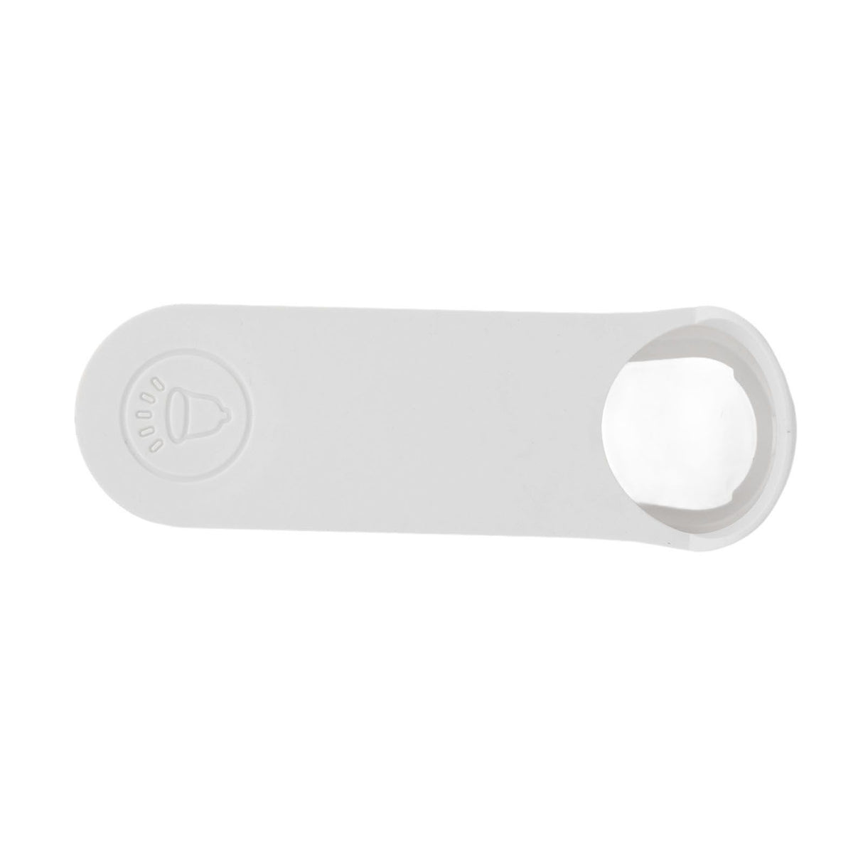 Doorbell Silicone Case for GoogleNest Doorbell Protective Cover Dustproof Cover Accessories White