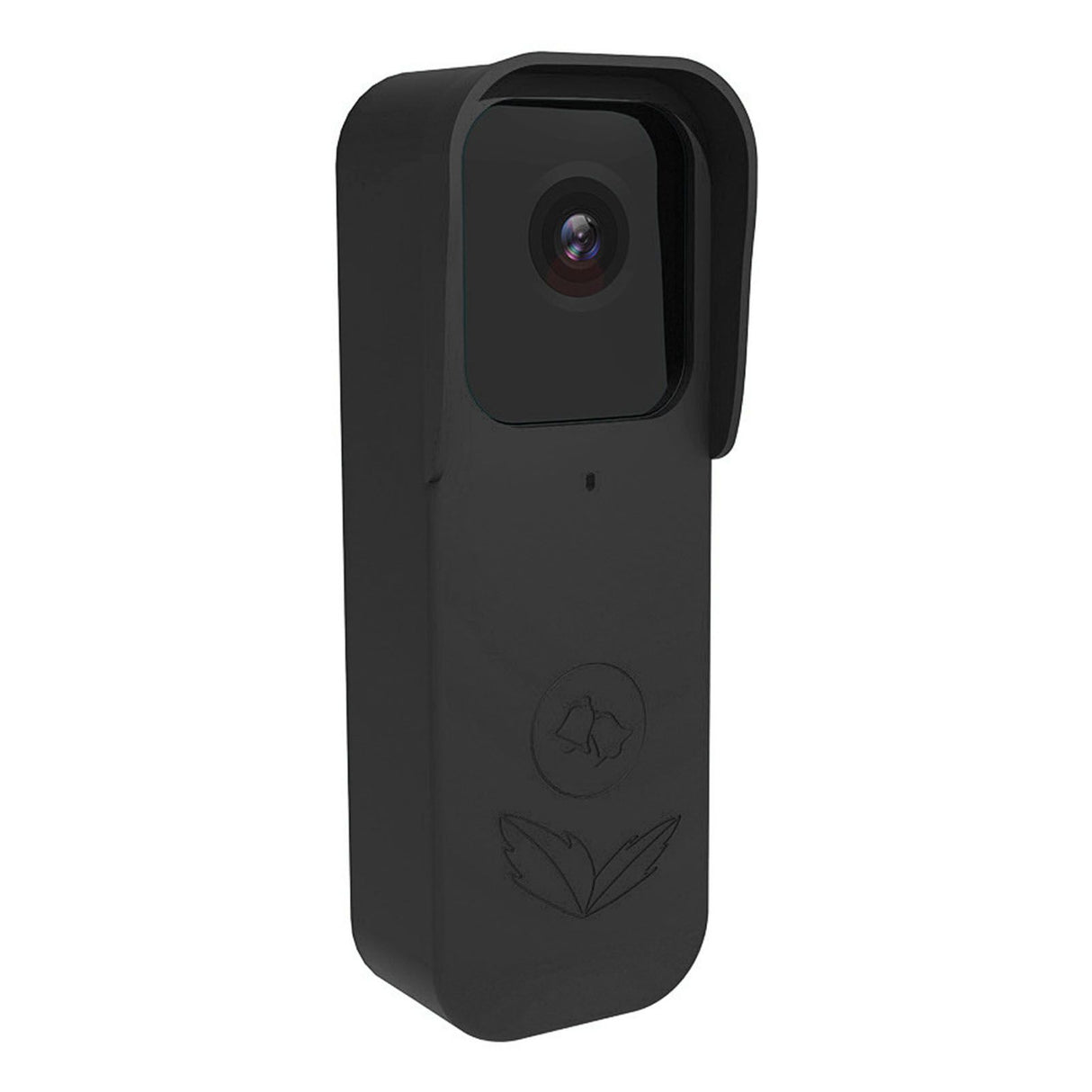 Doorbell Protective Cover Dustproof Protective Silicone Doorbell Cover Case for Blink A363 Black