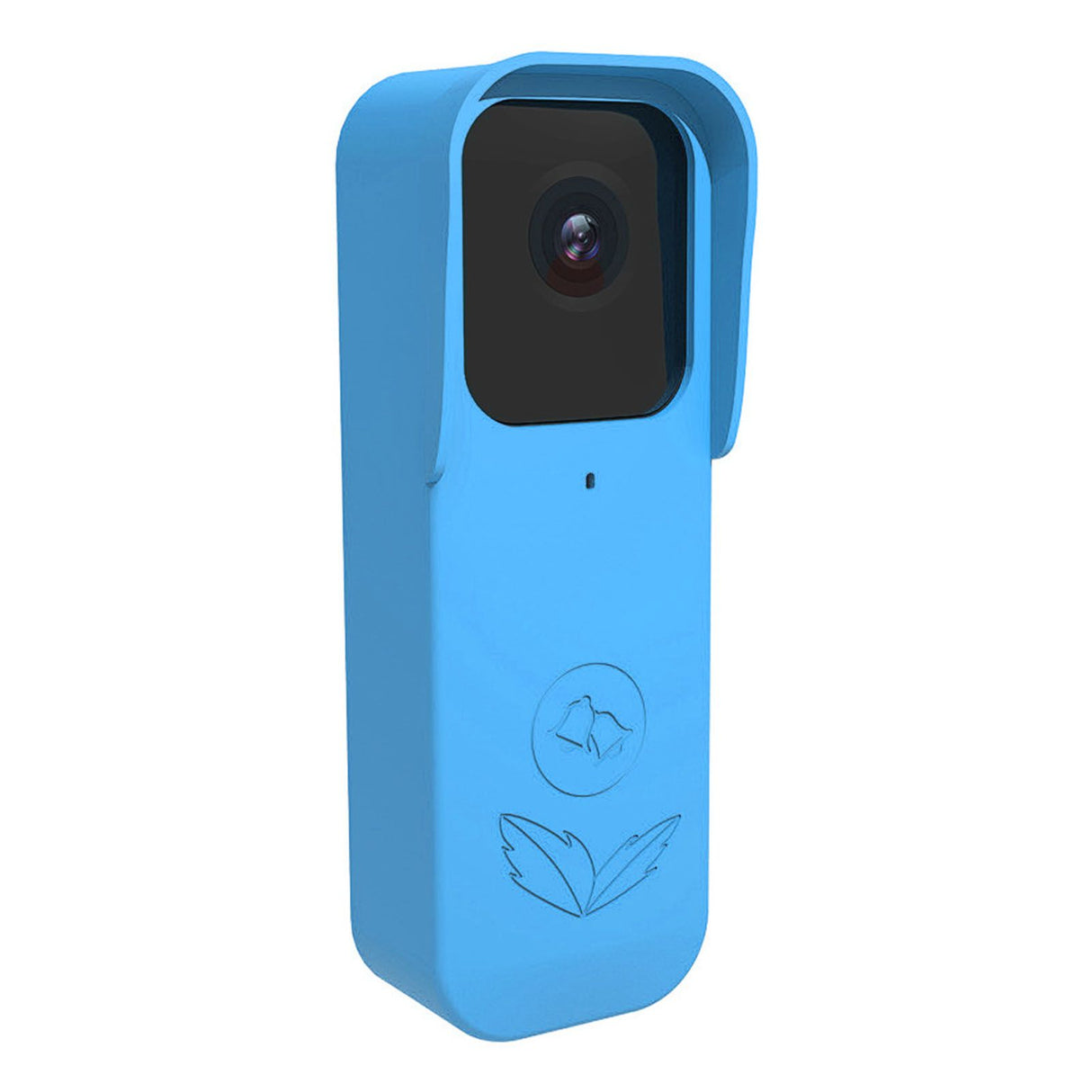 Doorbell Protective Cover Dustproof Protective Silicone Doorbell Cover Case for Blink A363 Sky Blue