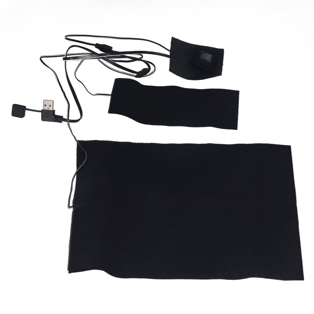 2 in 1 Electric Heating Pad with 3 Gear Adjustable Temperature Waterproof USB Power Heating Warmer Pad For Vest Jacket