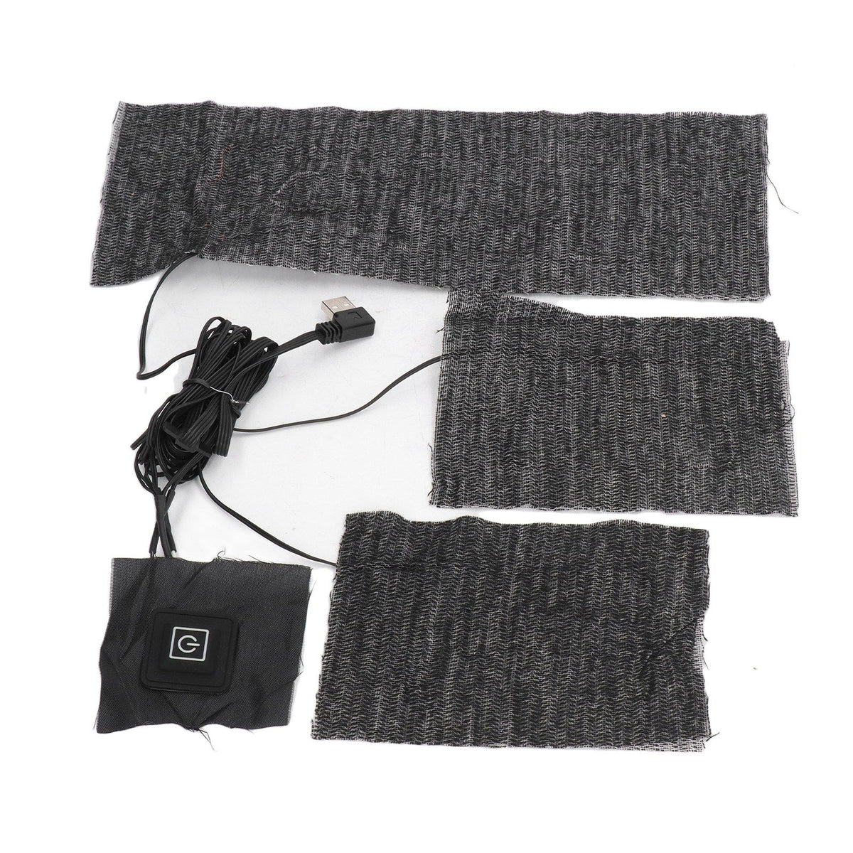 3 In 1 Clothes Heater Pad USB 3 Temperature Settings Electric Cloth Heating Sheet Soft Washable Cloth Warmer Pad for Winter