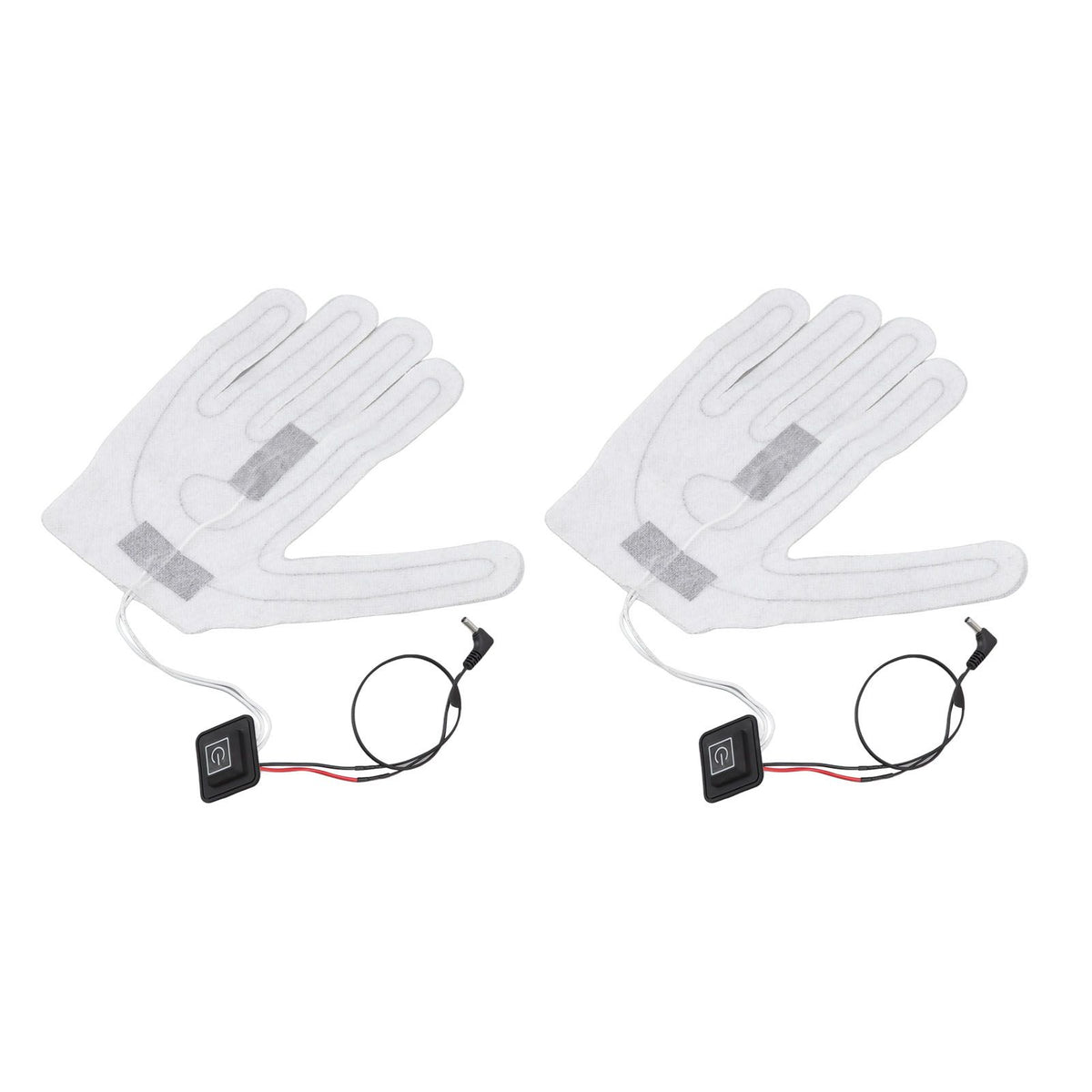 2 PCS Electric Heating Sheet 3 Gears Adjustable Heating Film Replacement DC Electric Heater Pads for Heating Gloves
