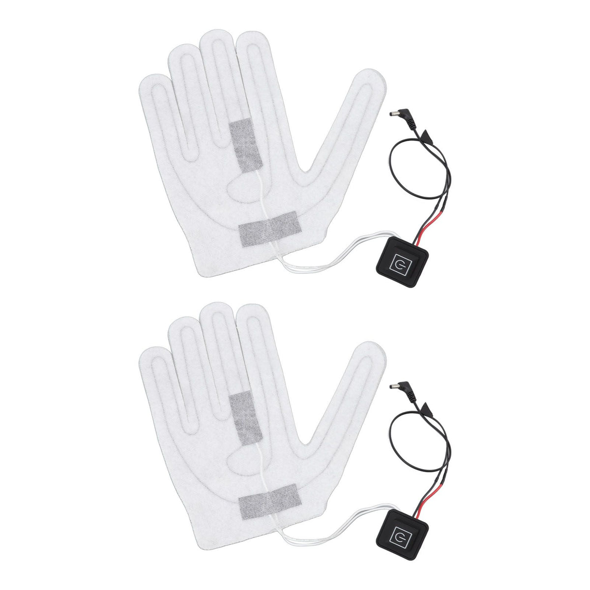 2 PCS Electric Heating Sheet 3 Gears Adjustable Heating Film Replacement DC Electric Heater Pads for Heating Gloves