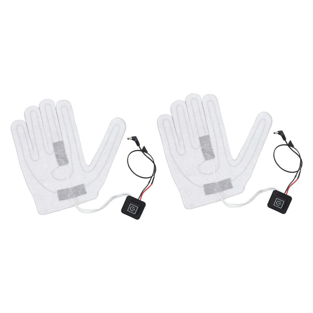 2 PCS Electric Heating Sheet 3 Gears Adjustable Heating Film Replacement DC Electric Heater Pads for Heating Gloves