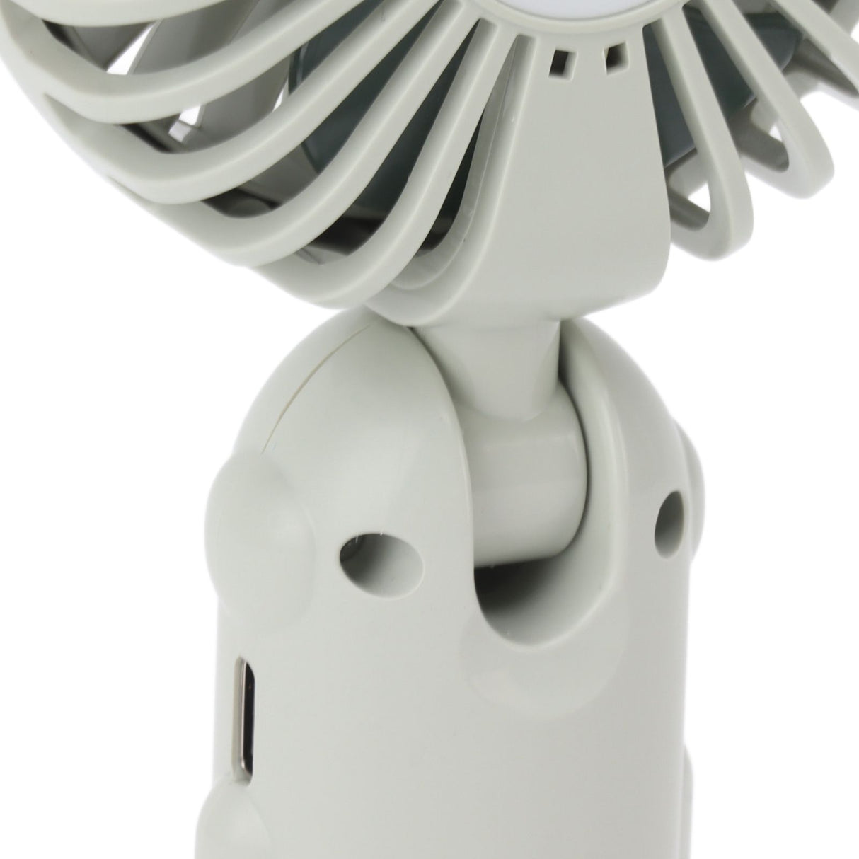 Foldable Mini Fan Cute Lightweight 900mAh Adjustable Low Noise Handheld Fan for Summer Green