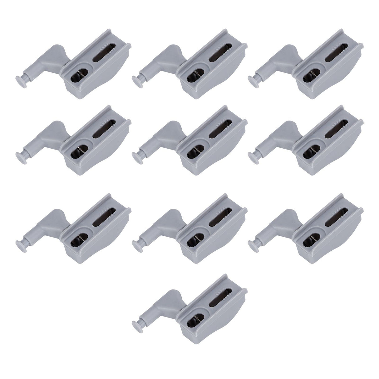 10Set Hinge LED Sensor Light Set Home Cabinet Cupboard Closet Drawer Induction LampWarm Light