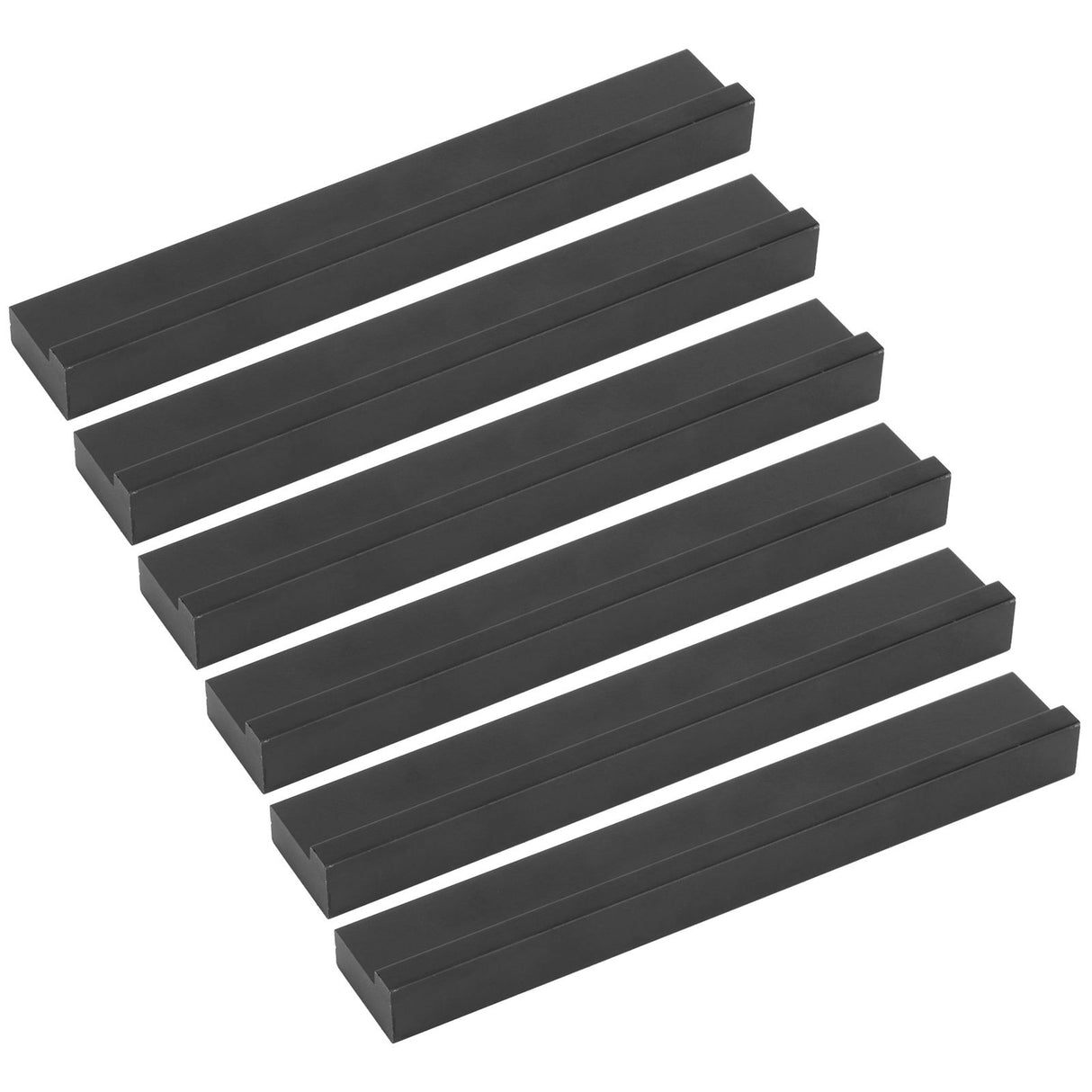 6 Sets T shaped Handle Aluminium Alloy Kitchen Cabinet Door Handle Furniture Drawer Pull Hardware(64mm )