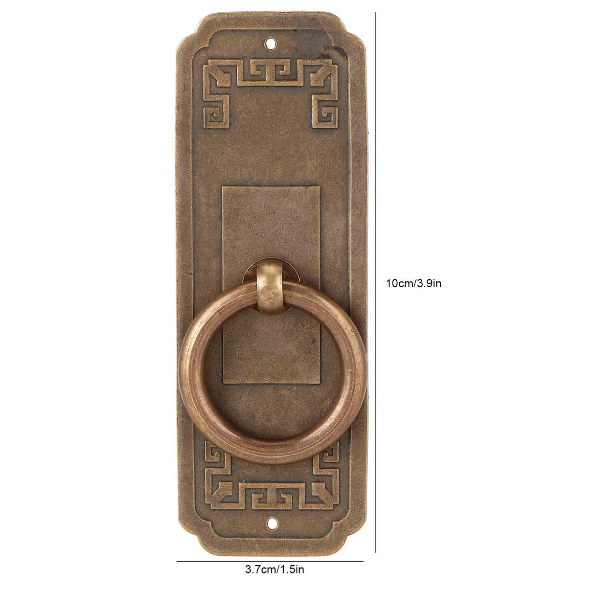 2 Sets Chinese Style Handle Single Hole Door Pull Knobs for Kitchen Cabinet Furniture Hardware10cm