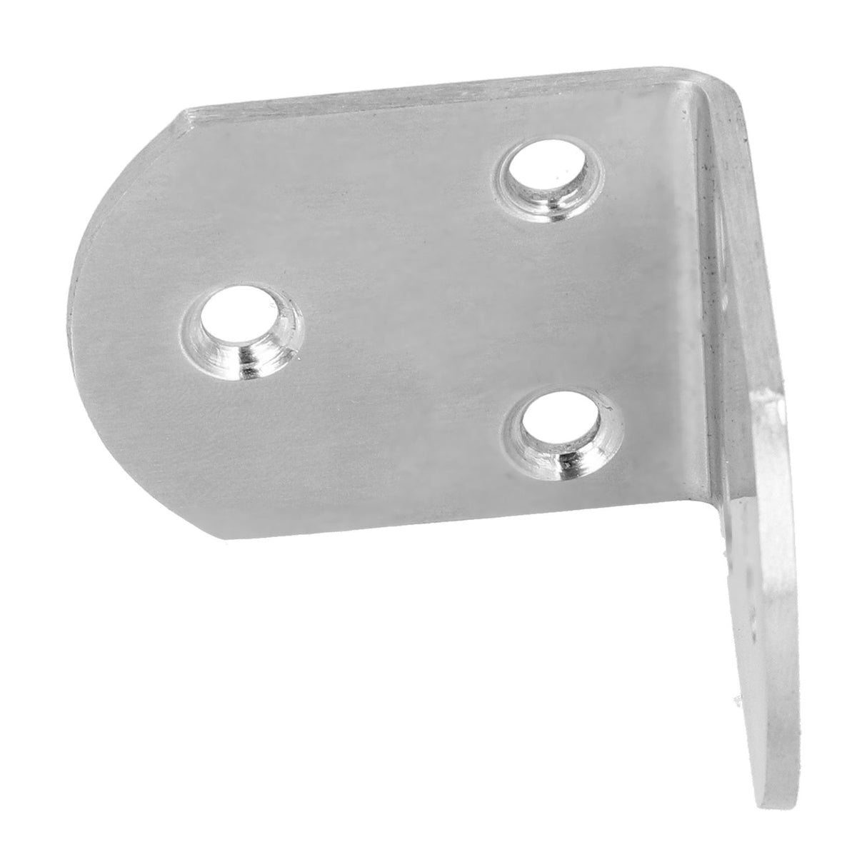 10Pcs Corner Brace Stainless Steel Thicken Right Angle Bracket Connector for Shelf FurnitureS