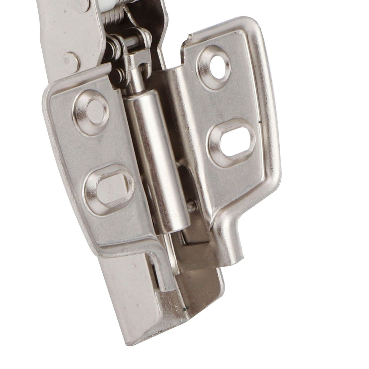 4Sets Hinges for Cabinet Kitchen W/Damping Buffer Door Bisagra Cold Rolled Steel HardwareStraight Arm 11.5 x 7 x 2.5cm