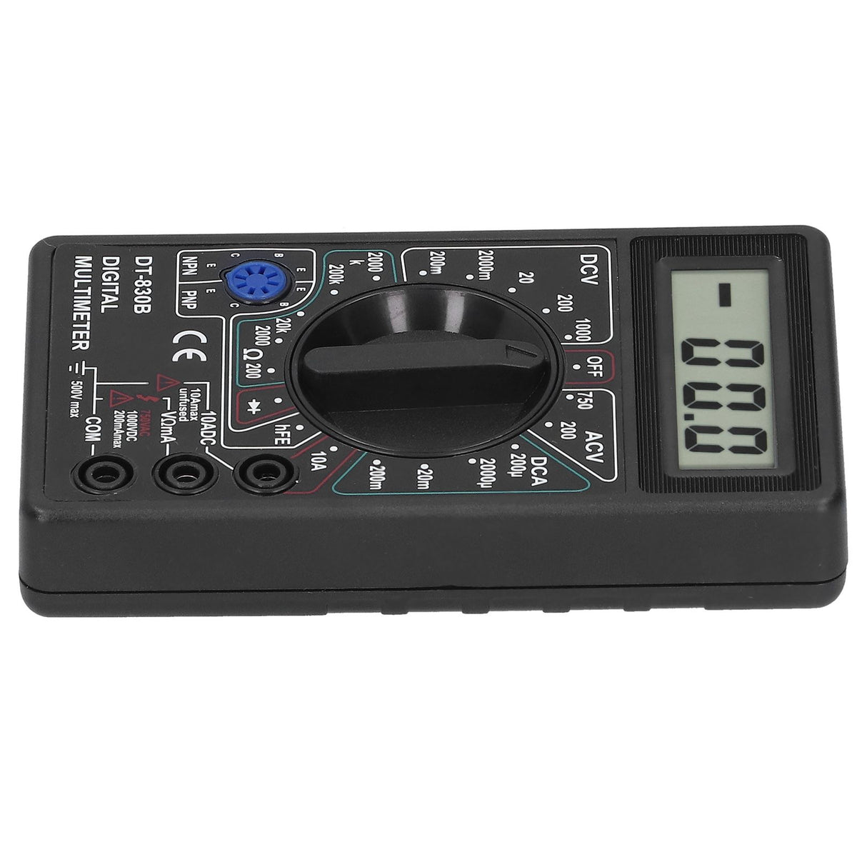 DT830B Multimeter Portable LCD Digital Electronic Voltmeter Ammeter for Electrician