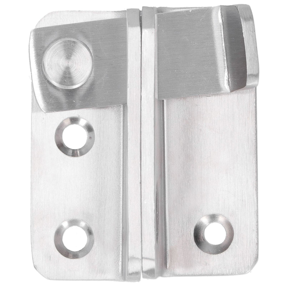 2 Sets Manual Door Bolt Stainless Steel PunchFree Bolt Lock Wardrobe Bathroom Door Accessories