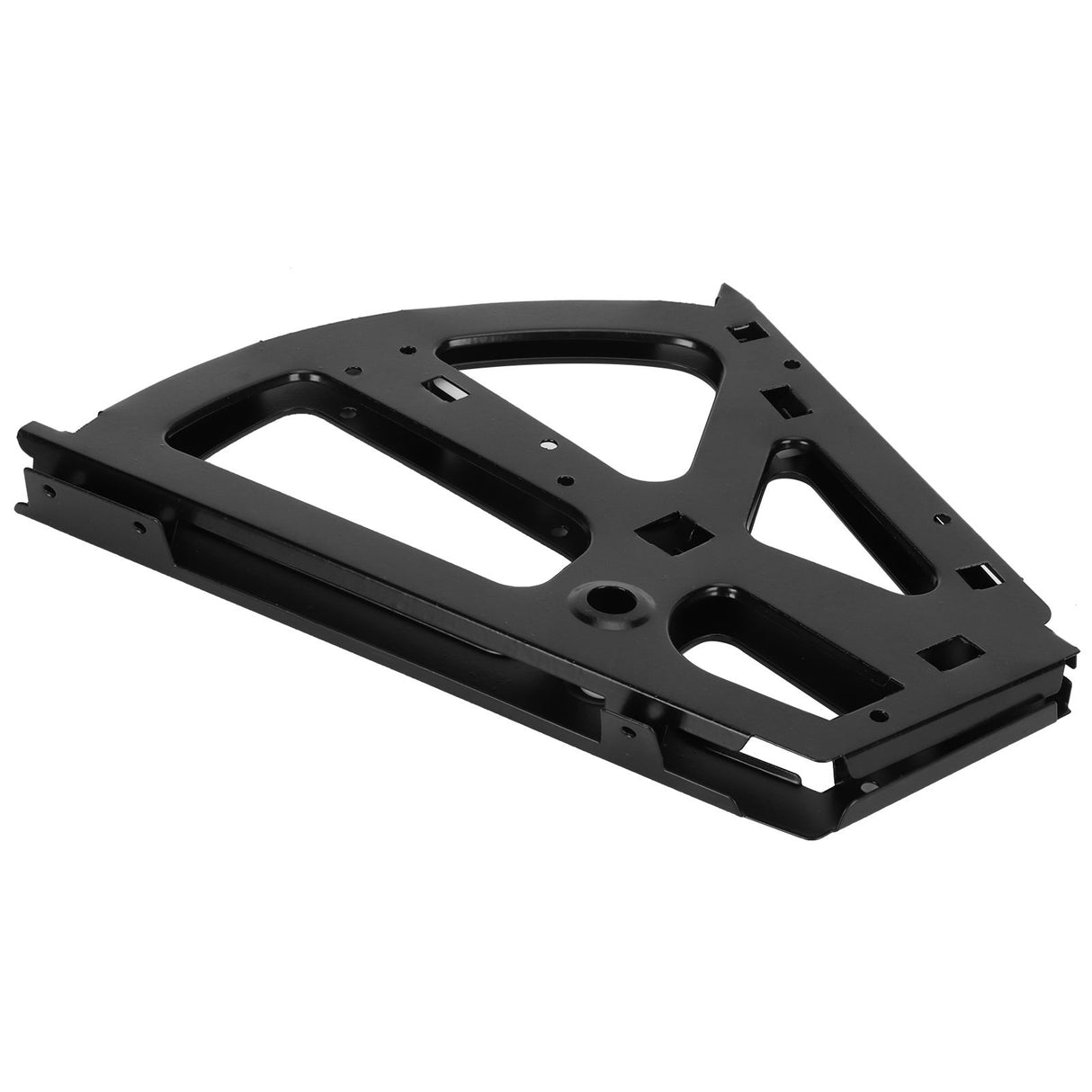 Shoes Cabinet Hinge 2-Layer Flip Turning Rack Cold Rolled Steel Furniture Accessory Black