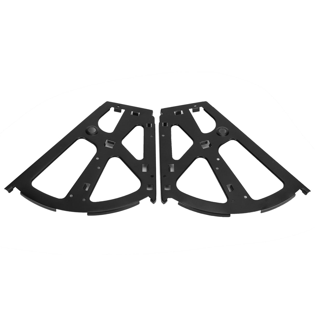 Shoes Cabinet Hinge 2-Layer Flip Turning Rack Cold Rolled Steel Furniture Accessory Black