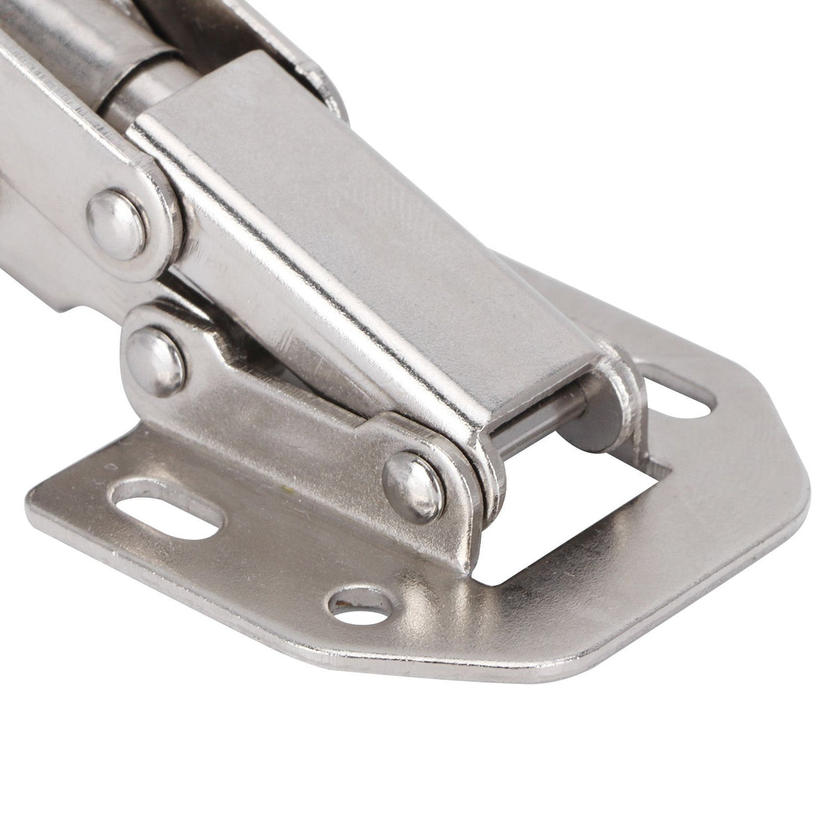 4Set Cabinet Hinges Bridge Shaped Door Hinge Kit for Cupboard Closet Wardrobe Furniture