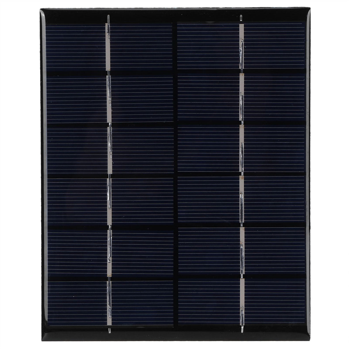 2W 6V Solar Power Panel Board with AA Battery Charger for Science Project DIY Solar Product