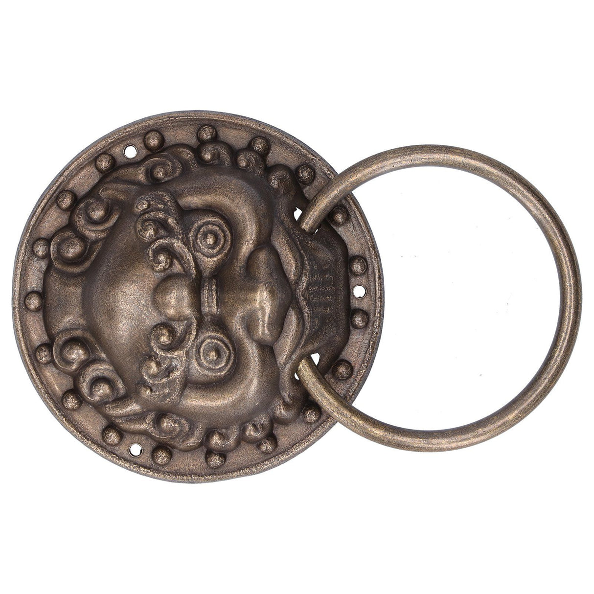 Antique Door Knockers Lion Head Brass Door Pull Retro Door Handle Home Decoration