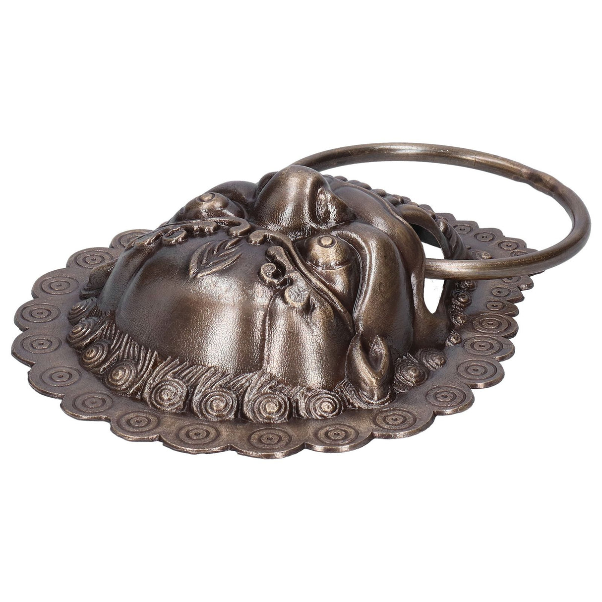 Chinese Style Door Knocker Antique Animal Head Door Ring Wooden Door Pull Ring Replacement Parts