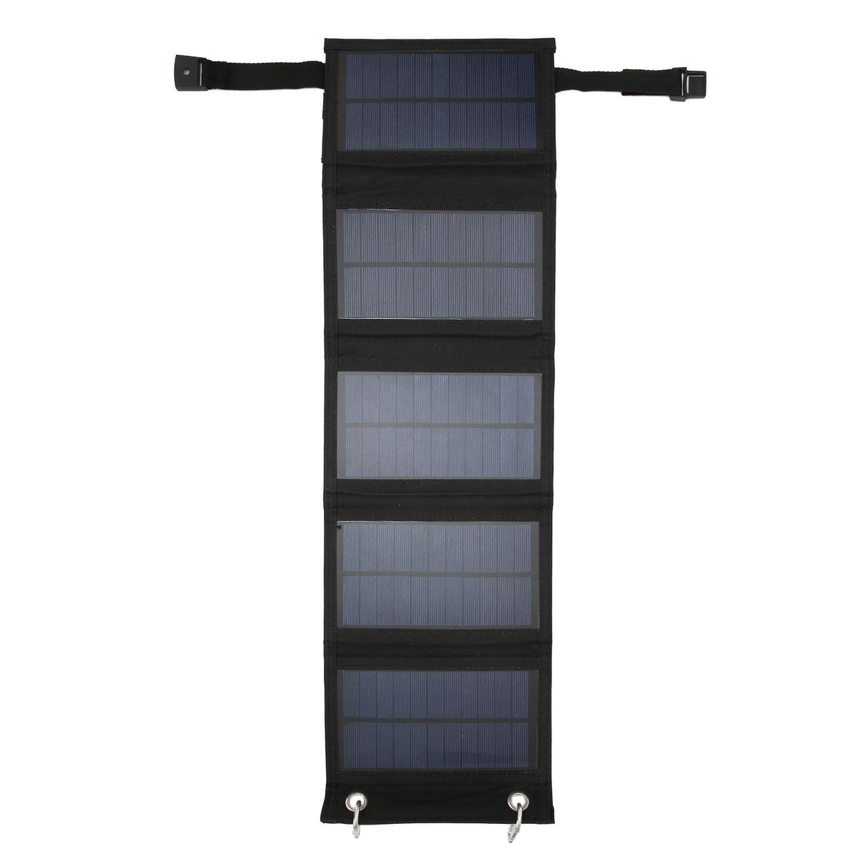 10W 5 Fold Solar Panels High Conversion Efficiency Portable Polysilicon Power Source with USB Output Interface for Car