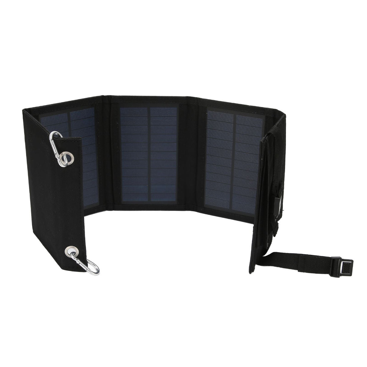10W 5 Fold Solar Panels High Conversion Efficiency Portable Polysilicon Power Source with USB Output Interface for Car