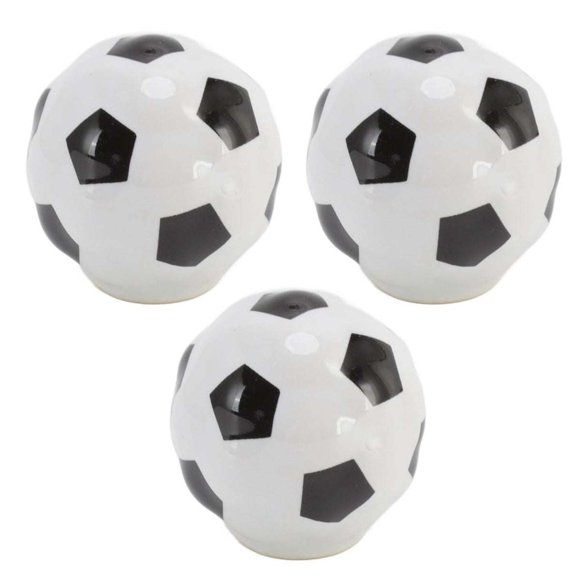 3 Set Football Cabinet Knobs Ball Sports Theme Single Hole Drawer Ceramic Handle Pulls for Cupboard Wardrobe