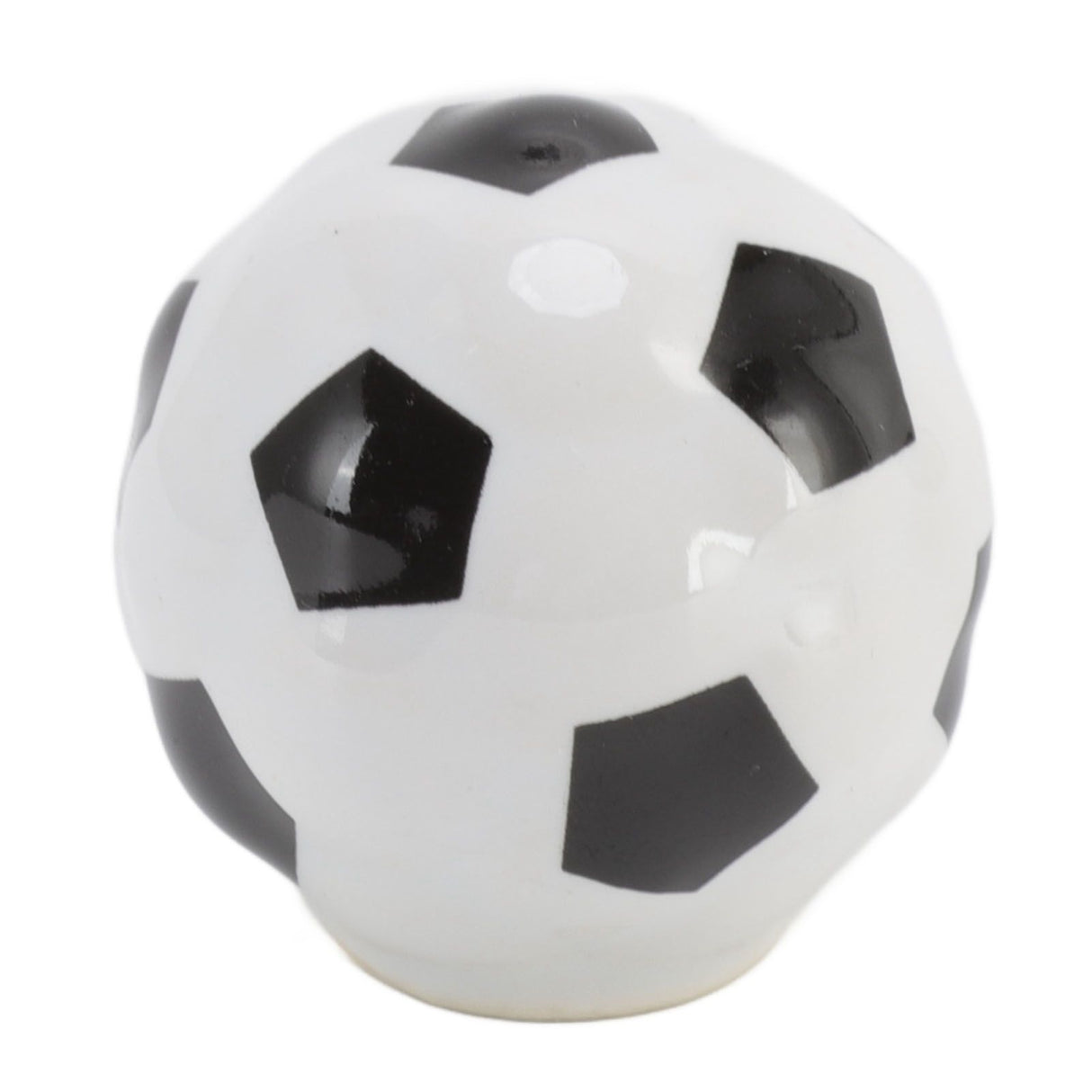 3 Set Football Cabinet Knobs Ball Sports Theme Single Hole Drawer Ceramic Handle Pulls for Cupboard Wardrobe