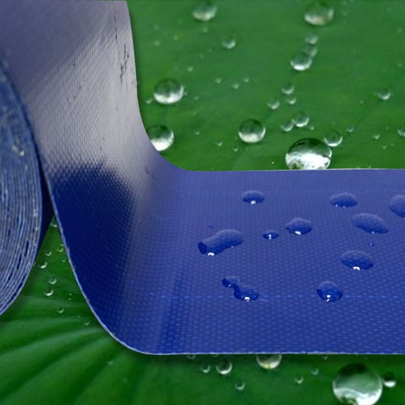 Tarpaulin Repair Tape PVC Leakage Patch Tape Rainproof Cloth Adhesive Tape 45 Volumes Blue