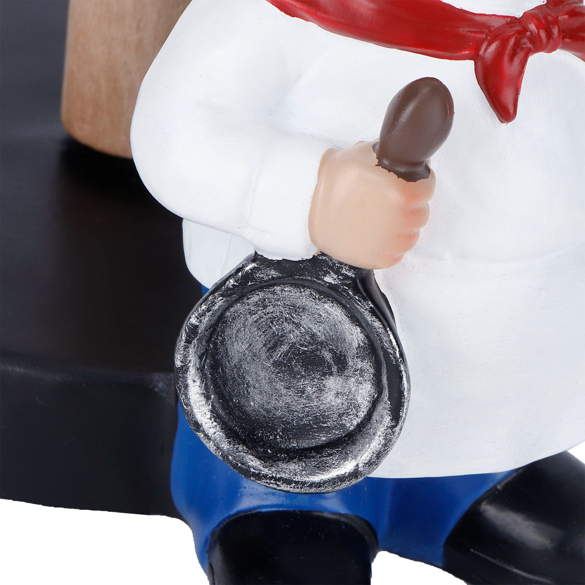 DoubleLayer Paper Towel Holder Resin Crafts Display for Kitchen Shop Restaurant Decoration