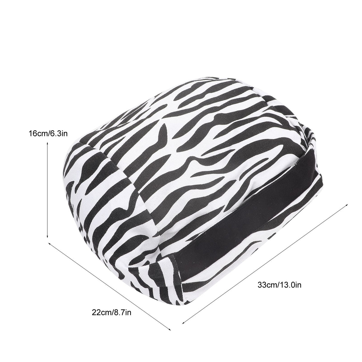 Portable Tablet Cushion Printed Canvas Reading Bracket Pillow Holder for Smartphone BooksStripe Style