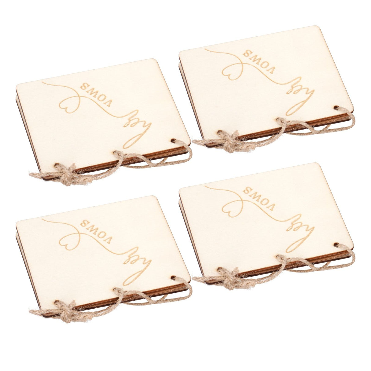 2 Set Wedding Booklet Anniversary Books Notebook Photography Props Decoration Gift#2