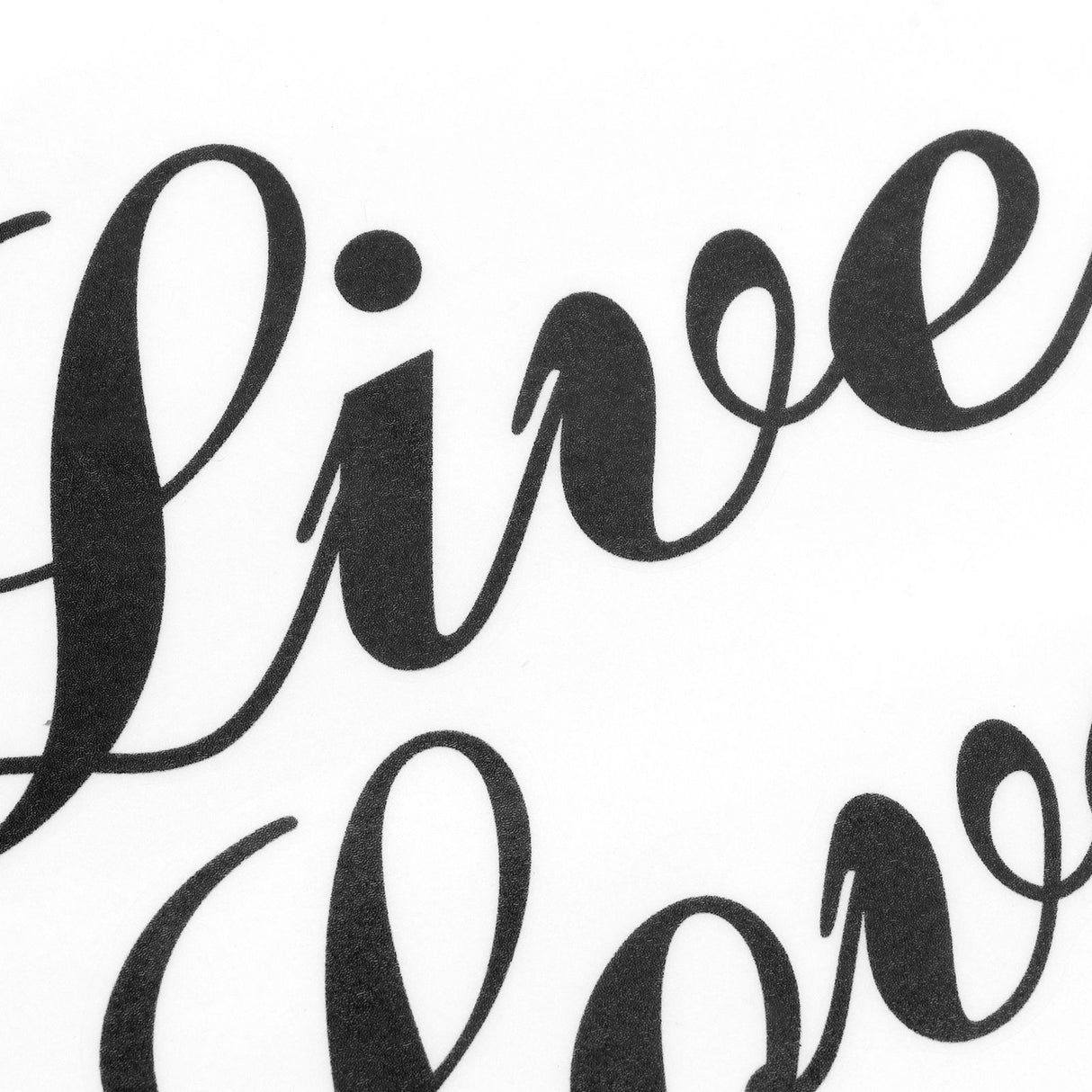 6Pcs Wall Sticker English Letters Pattern DIY Wall Decal for Home Living Room Decoration