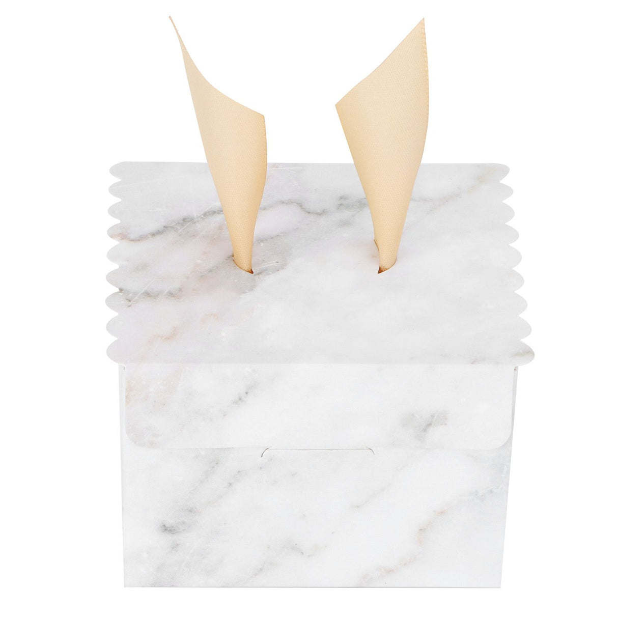 25 Sets Square Candy Box European Wedding Party Gift Box for Chocolate Cookies JewelryMarble Pattern (Golden Wing)