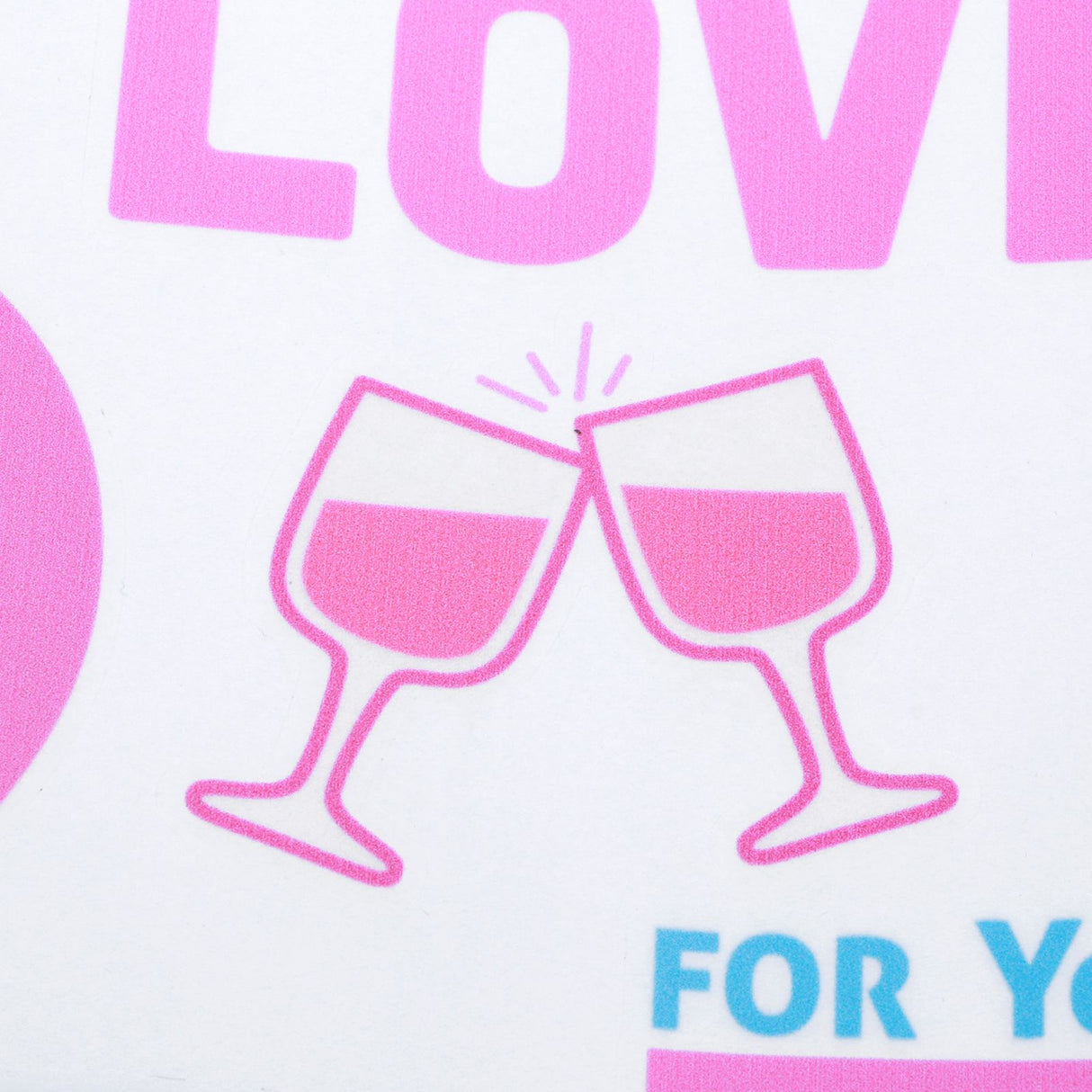 4Pcs/Set 2021 Valentine's Day Wall Stickers Living Room Background Wall Decoration Sticker