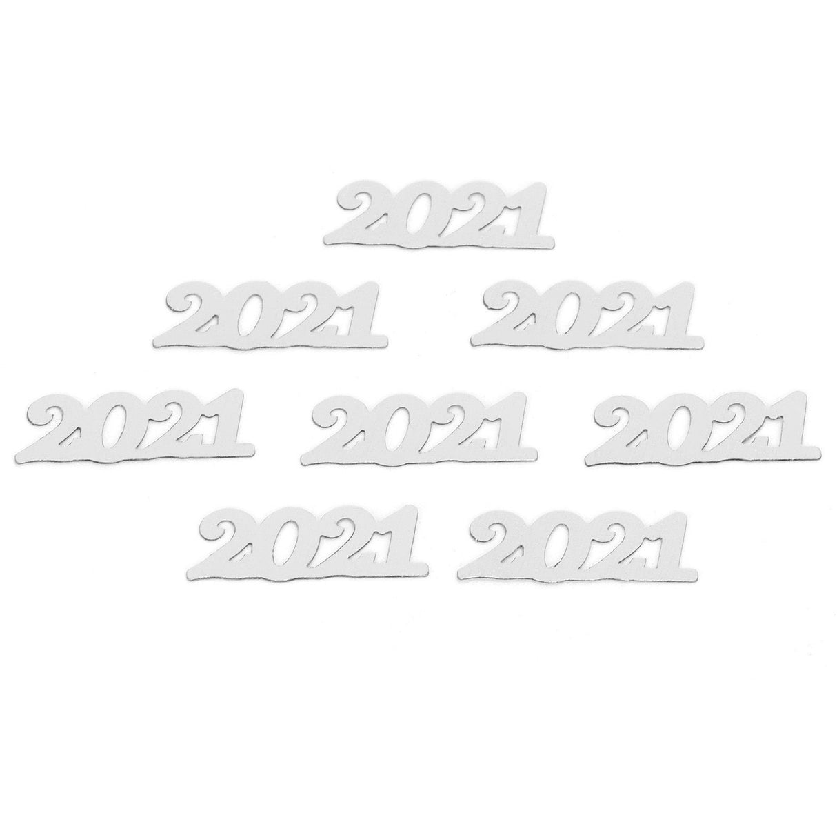 2021 Confetti Decorations Paper New Year Confetti Glitter Ornament for Wedding Party