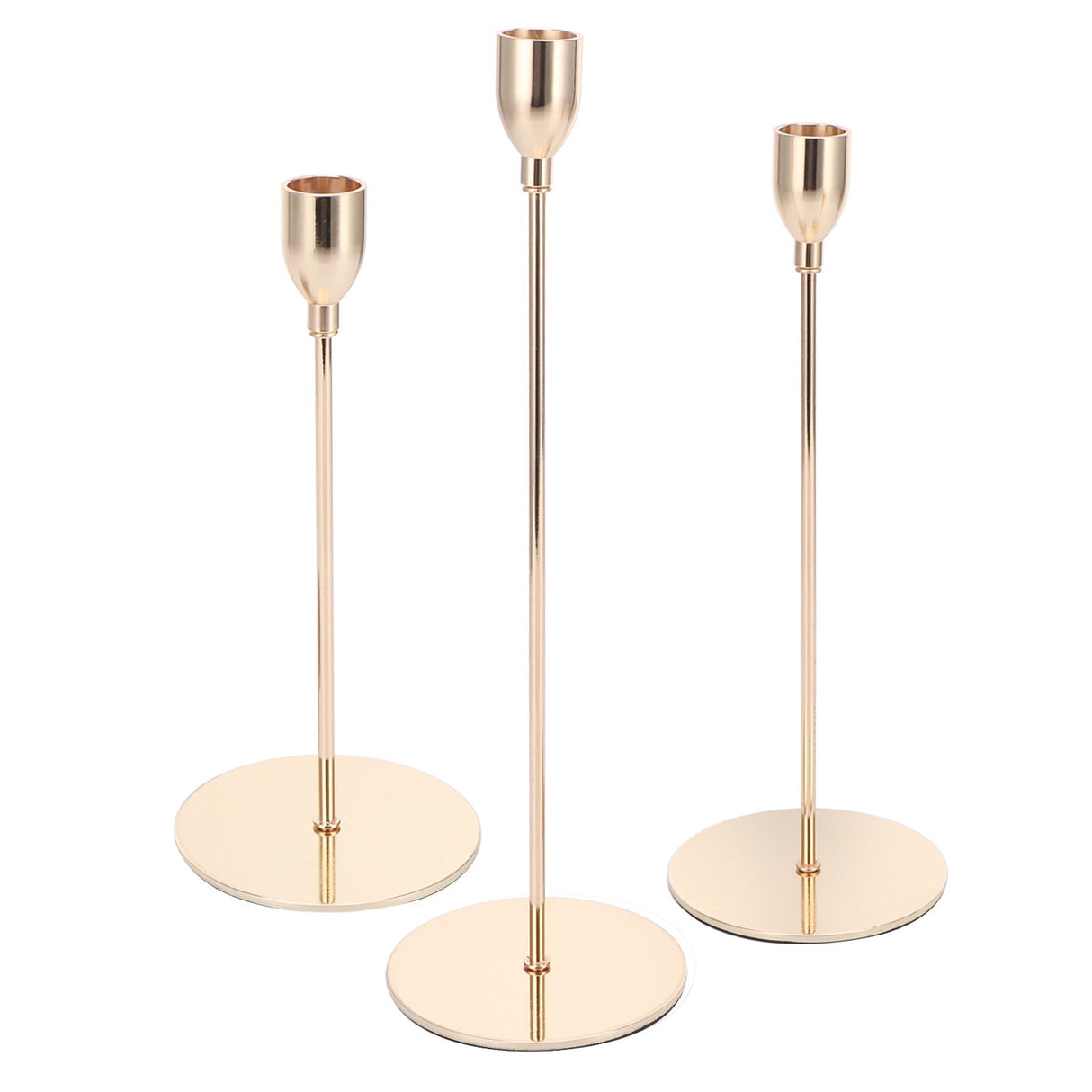 Single Head Candlestick Candle Holder Stand Home Table Decorative Ornament Wedding Decoration