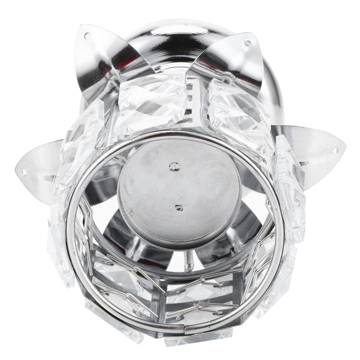 Candle Holder Electroplating Hollow Candlestick Home Decoration Table Centerpiece Ornament