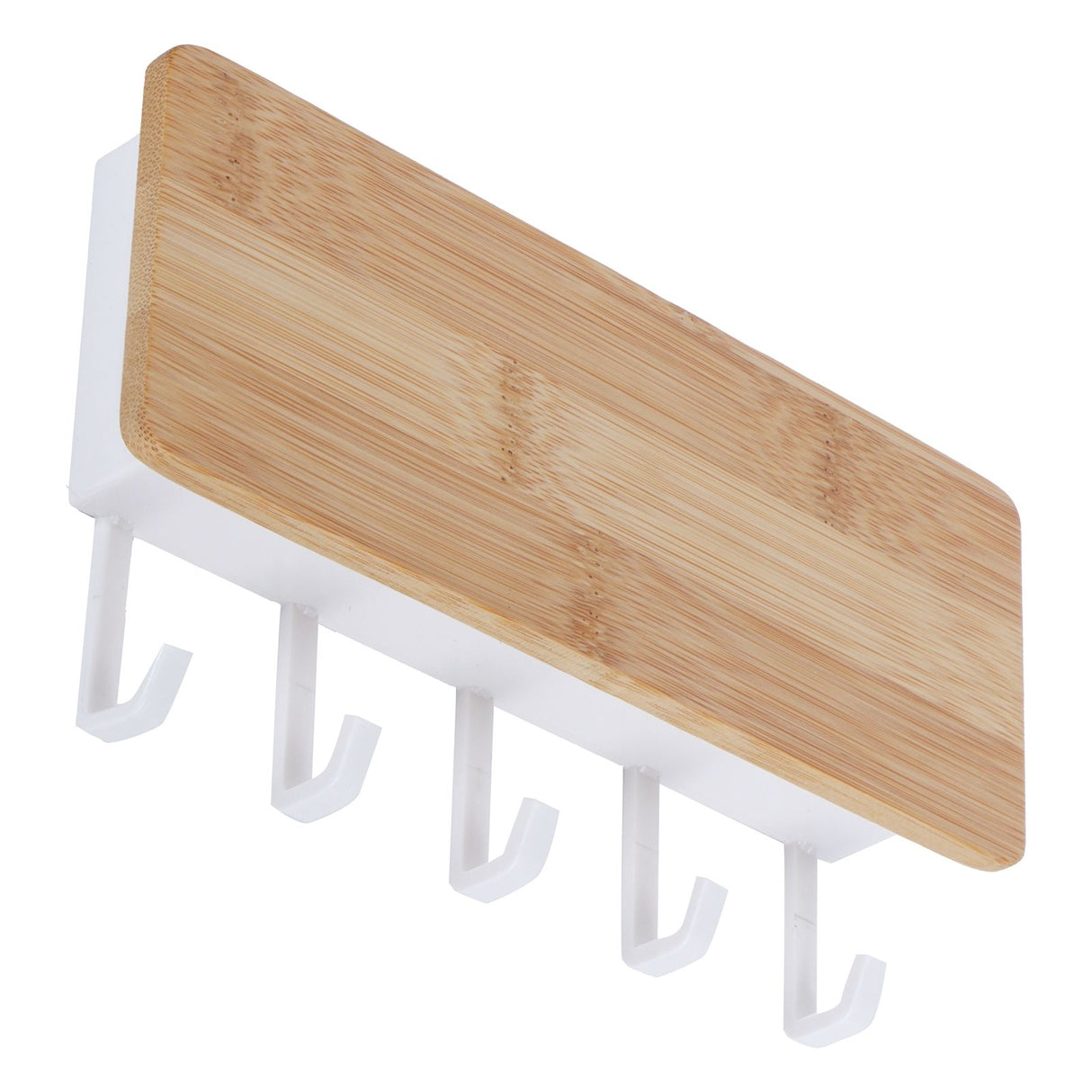 Wall Mount Key Holder Home Wall Mount Key Hanger Organizer Storage Box with 5 Hooks