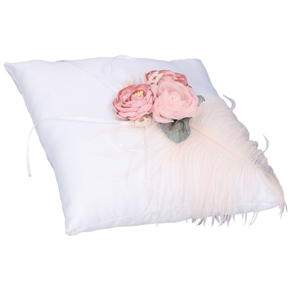 Wedding Ring Pillow Cloth Wedding Cushion Romantic Wedding Supplies for Ceremony Decoration