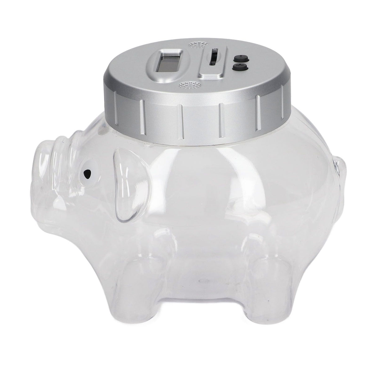 Piggy Bank Voice Counting Plastic Automatically Identify Pig Saving Box for Dollars Coins
